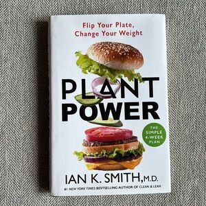 Plant Power Ian K Smith Book Hardcover Plant Based Diet Weight Loss